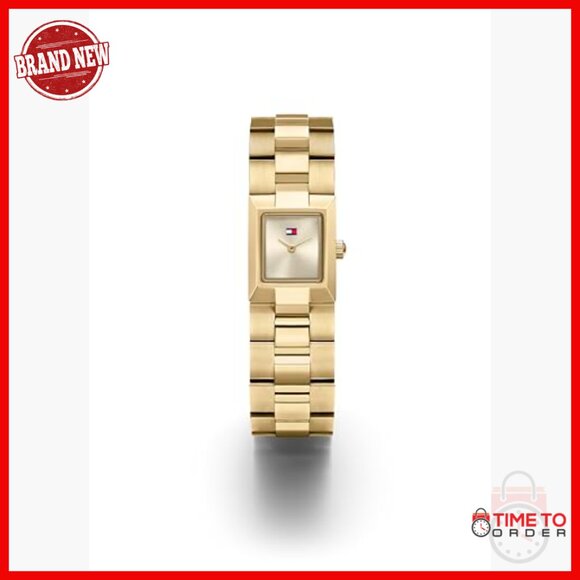 Women\'s Quartz Bracelet Watch, Square Design, 3 ATM Water Resistant